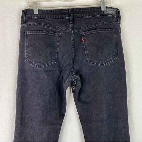 Levi's Jeans Women’s 13M Black Y2K 518 Superlow Bootcut Flare Denim 5 Pockets - Picture 7 of 10